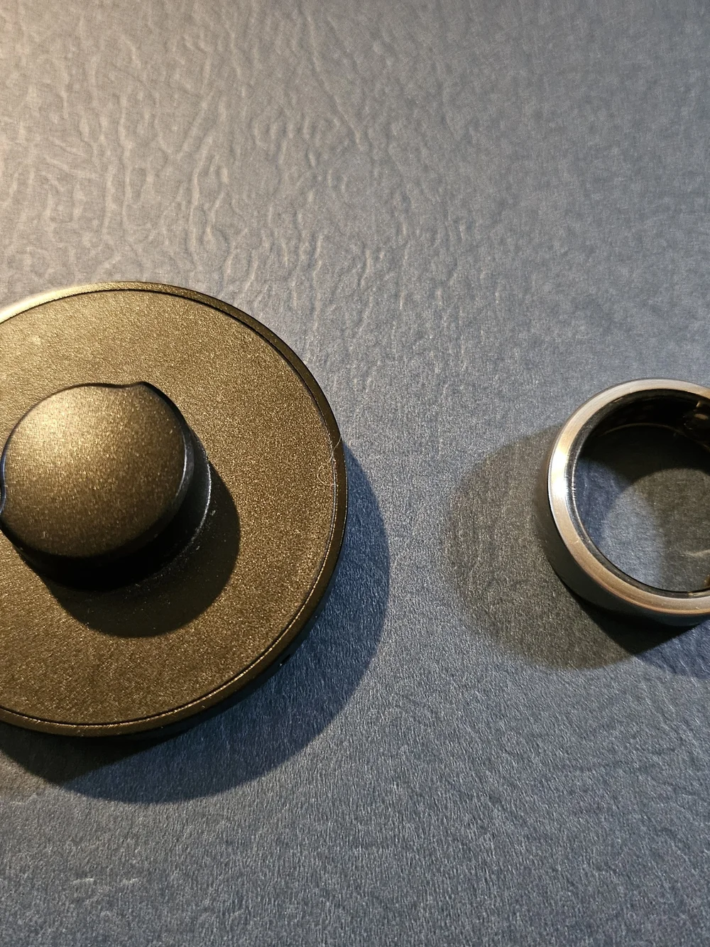 Oura Horizon Brushed Titanium Ring Size 10 - Gen 3